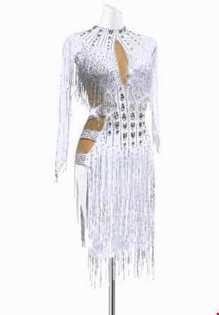 Radiant Fringe Latin Dress PR-L205025