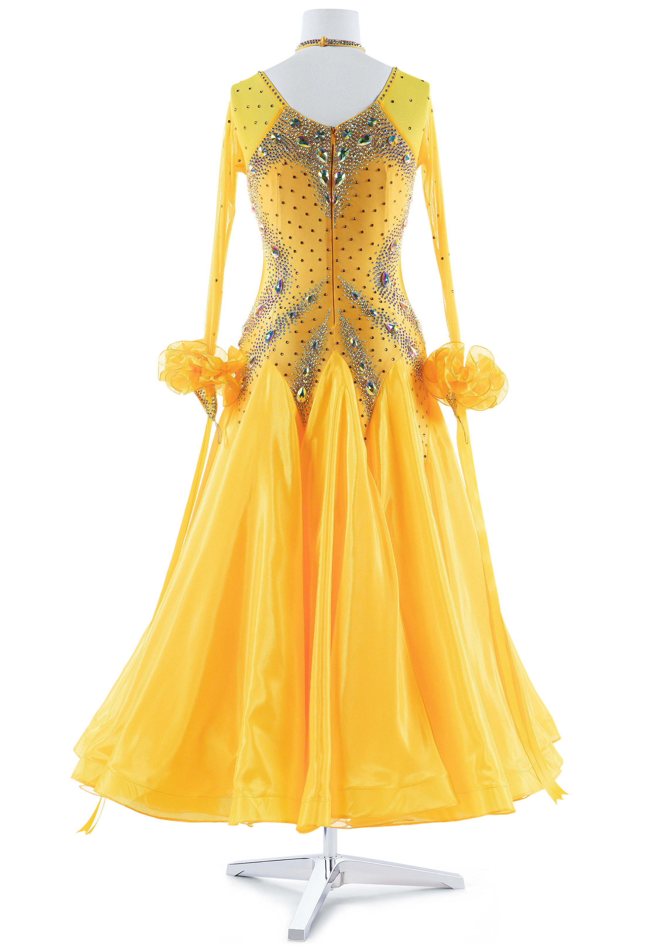 Radiant Silky Ballroom Smooth Dance Costume A5403 | International Ballroom