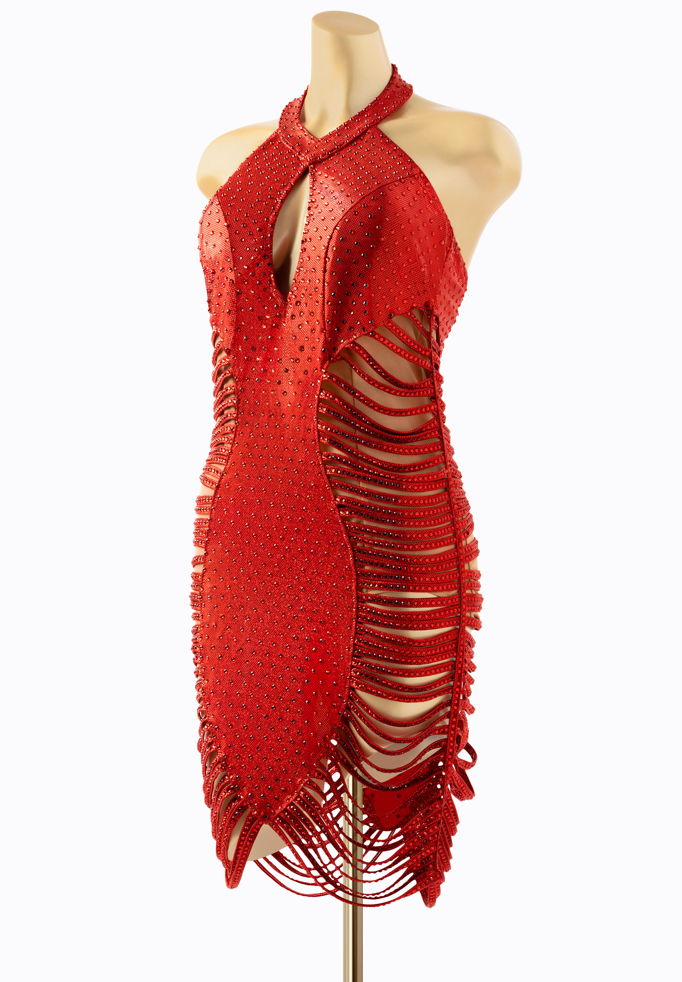 Sensu by Ina Red Hot Lady Latin Dress International Latin