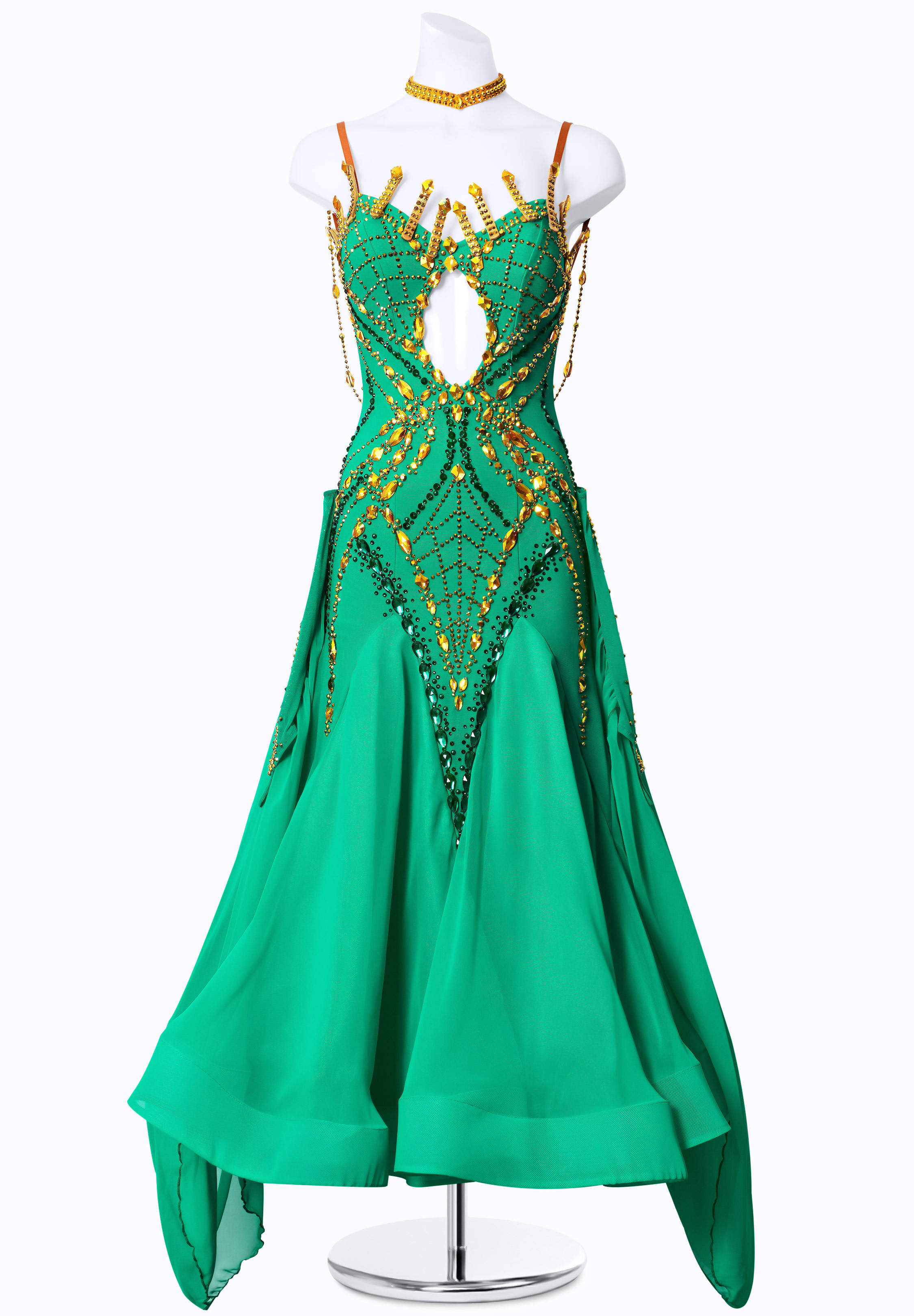 Rhythmic Charm Ballroom Gown MF-B0248