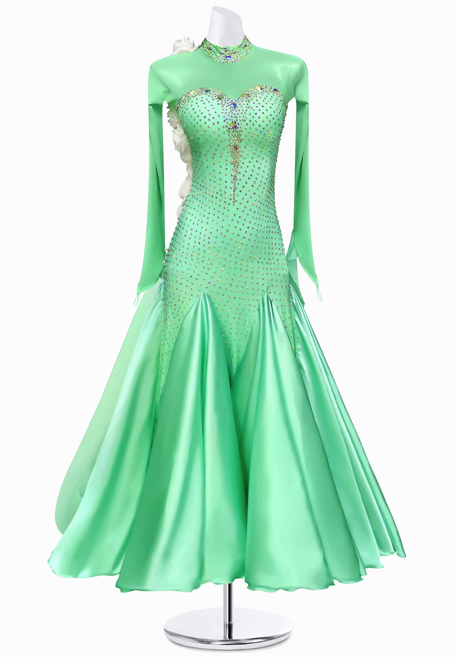 Rose Lagoon Ballroom Gown AM-B3102