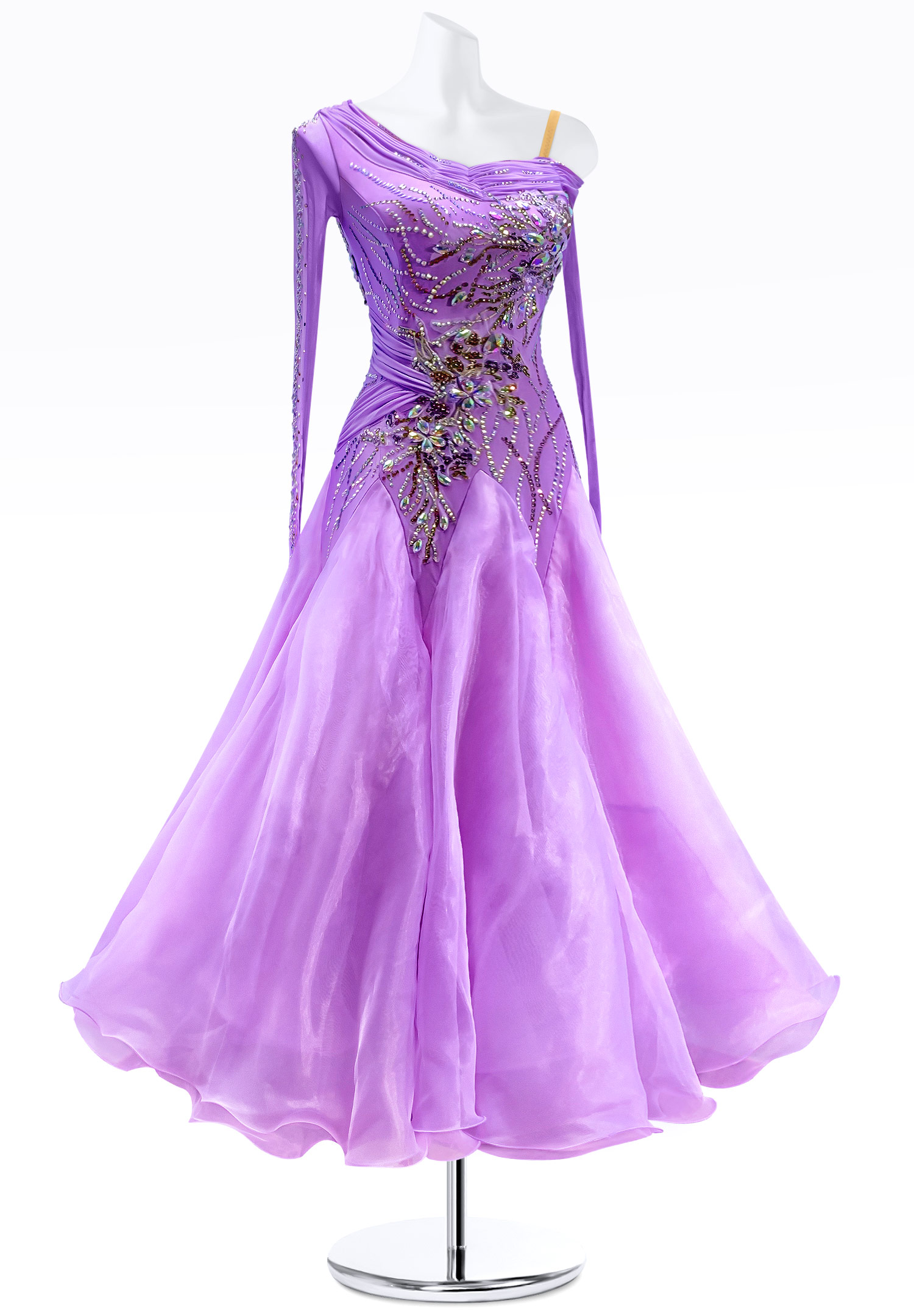 Ruched Fantasy Ballroom Dress JT-B4088