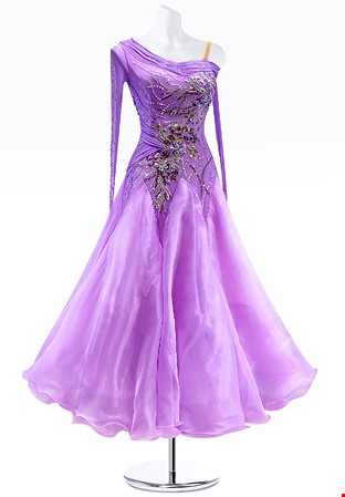 Ruched Fantasy Ballroom Dress JT-B4088