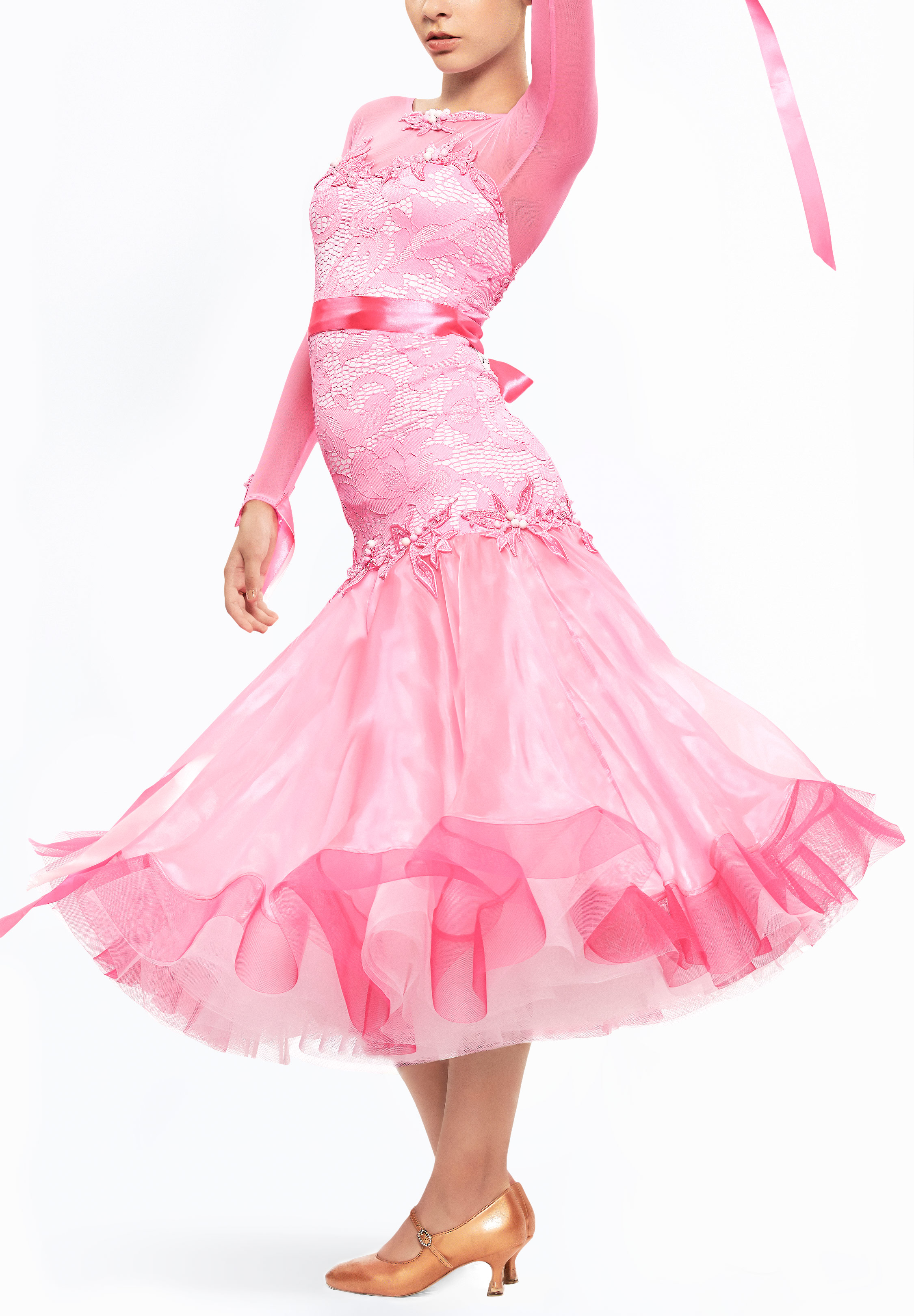 Sasuel Junior Ballroom Smooth Dress Candy | International Ballroom