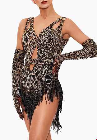 Sasuel Cheetah Rhythm Dress