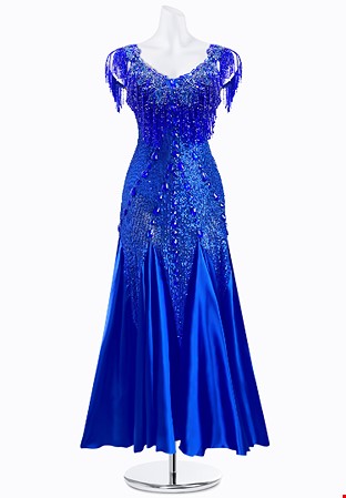 Sequin Phoenix Smooth Gown AM-B3444