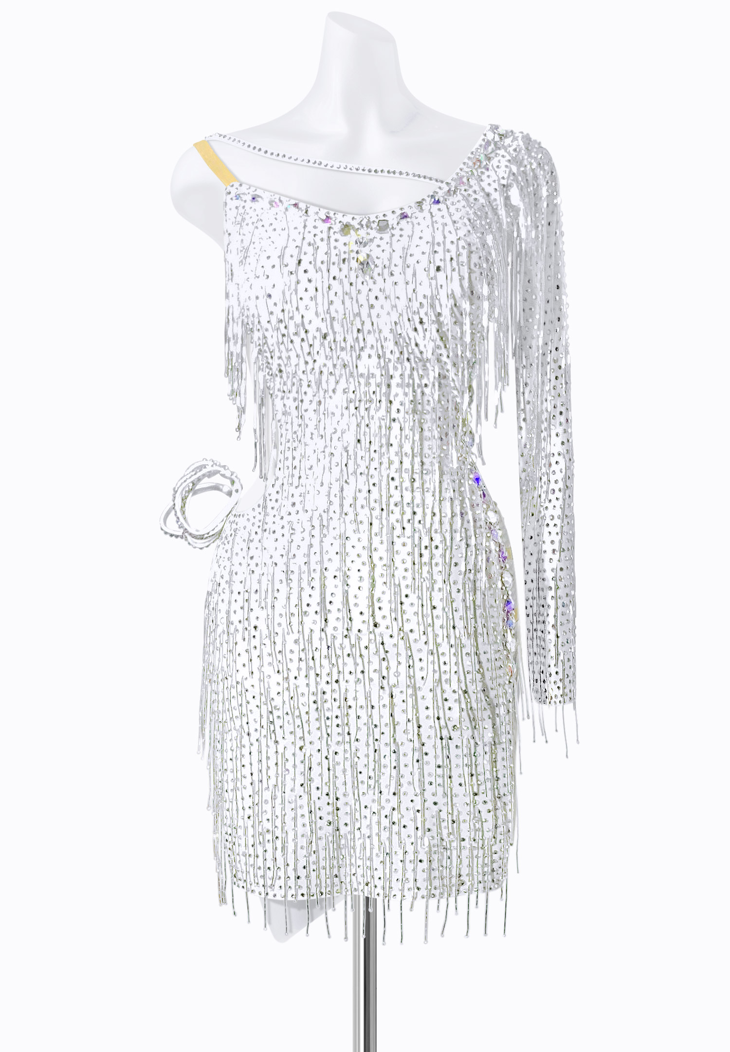 Serenade Fringe Latin Dress JT-L2200