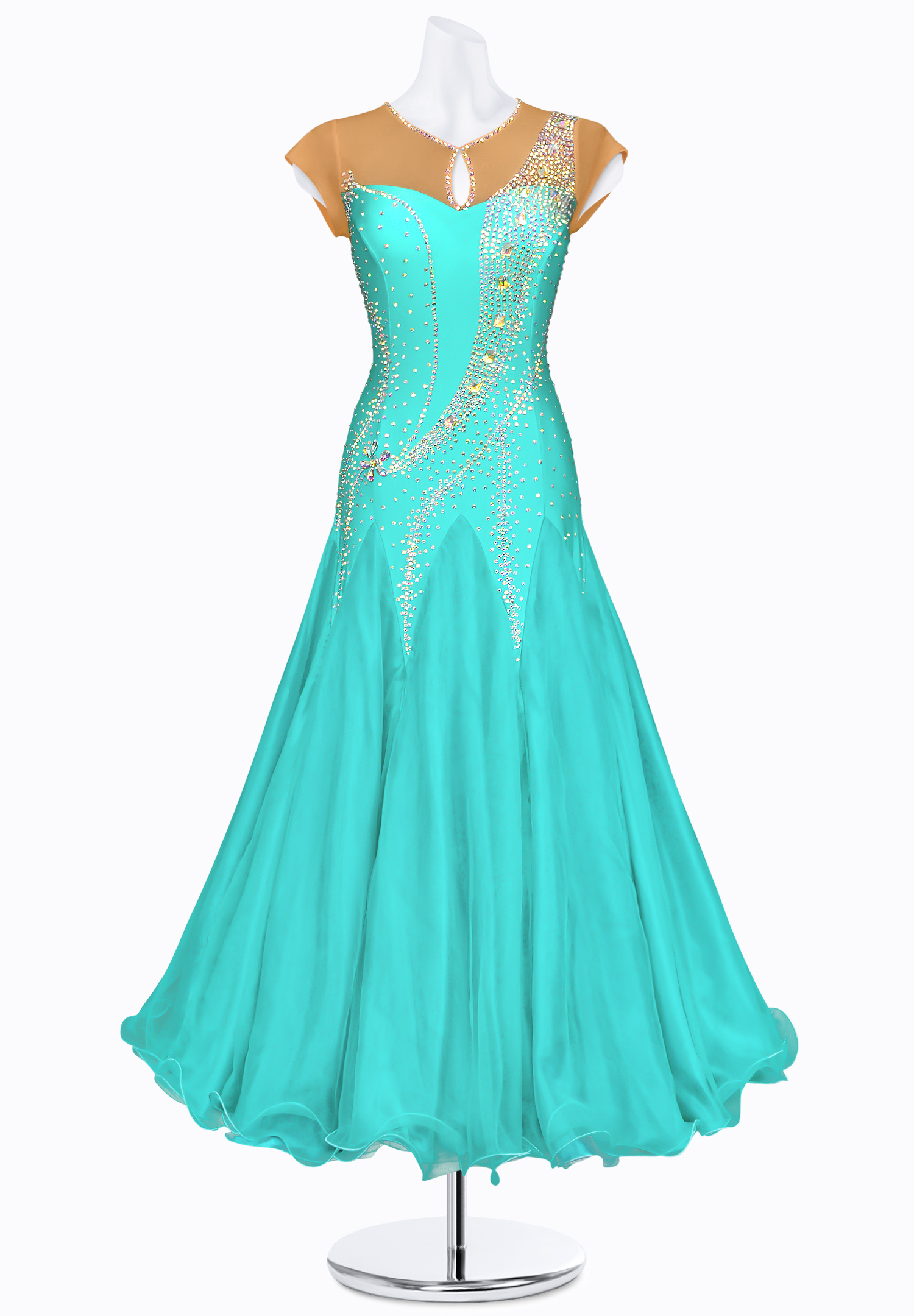 Serene Crystal Ballroom Gown JT-B3405