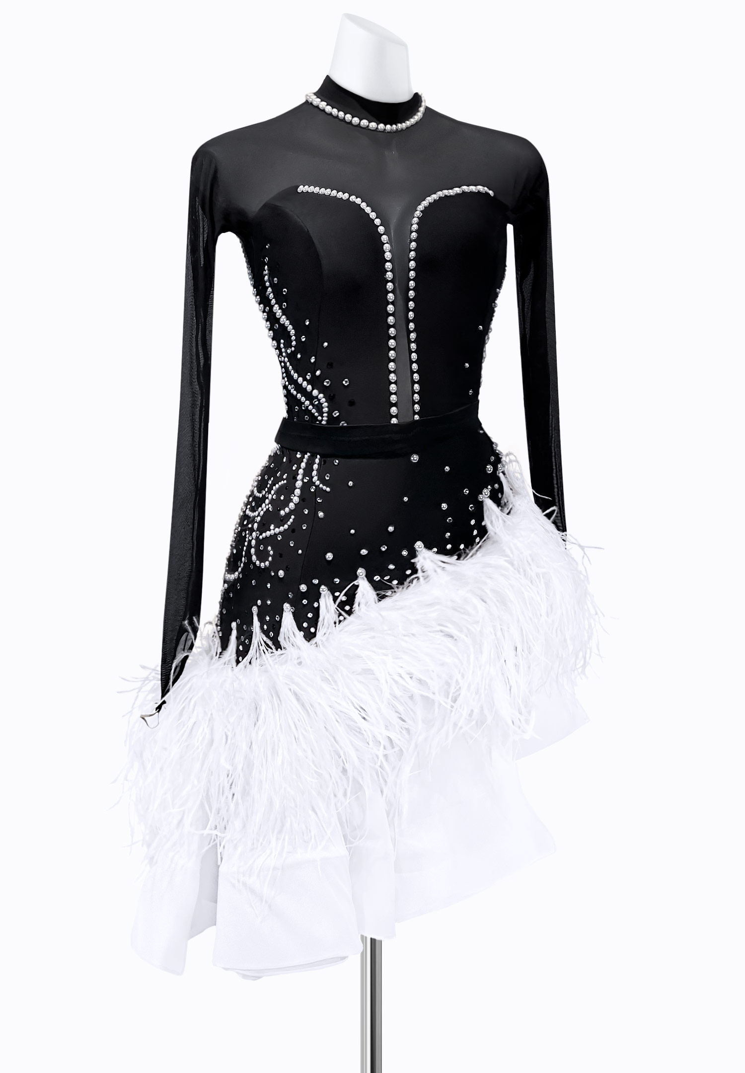 Sheer Motion Latin Dress PR-L225073