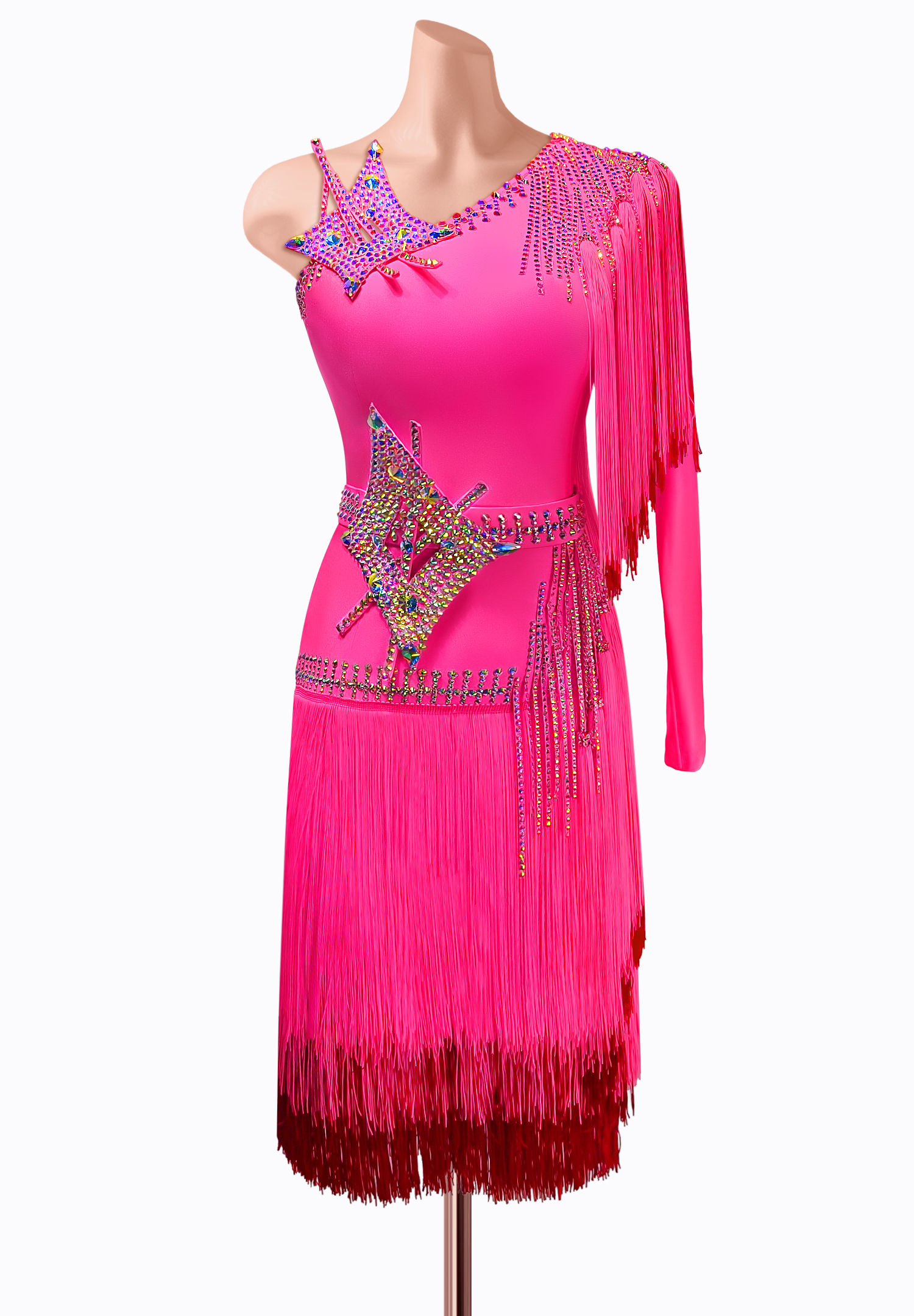 Shooting Star Latin Dress AM-L3806