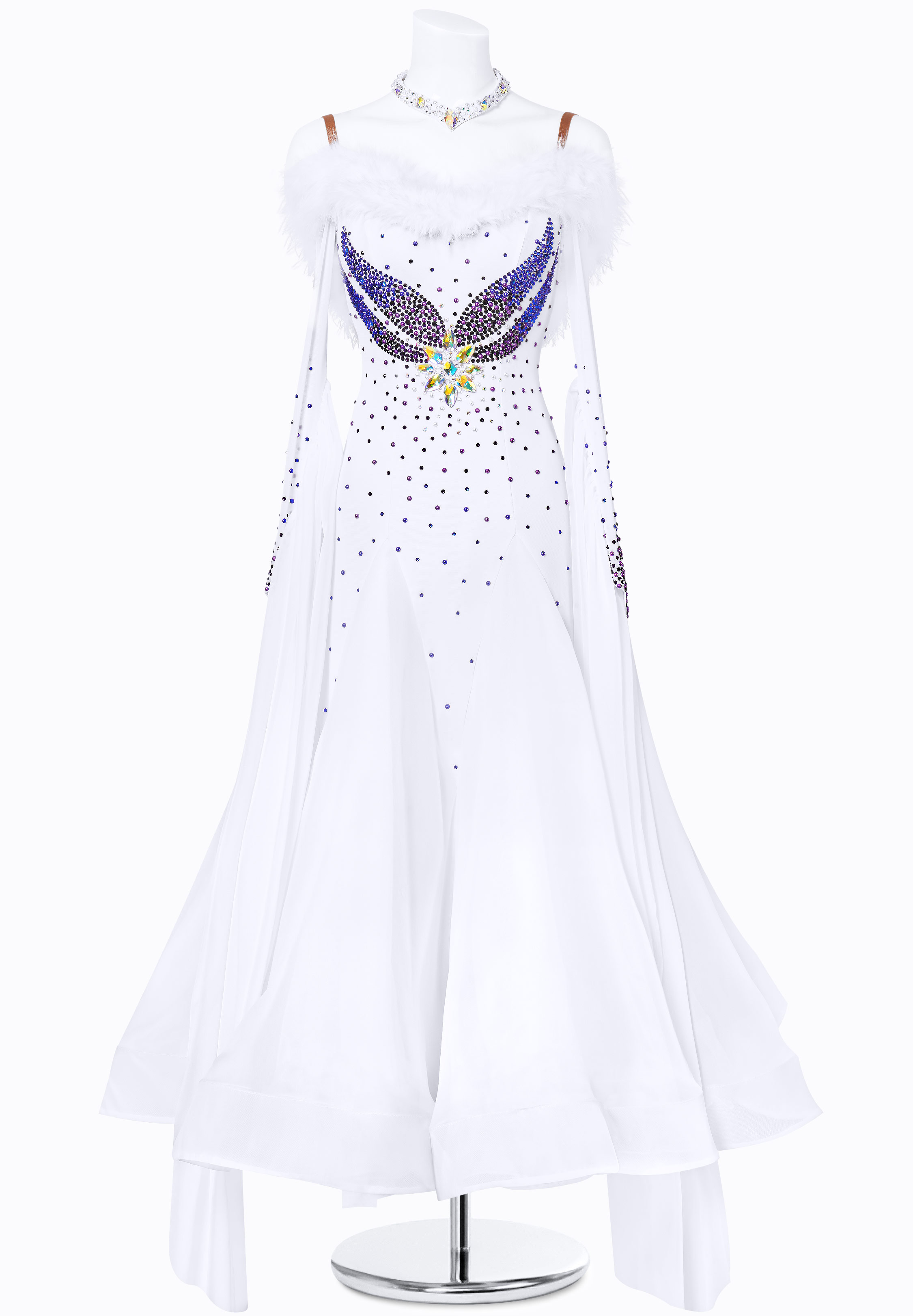 Star Feather Ballroom Gown MF-B0343