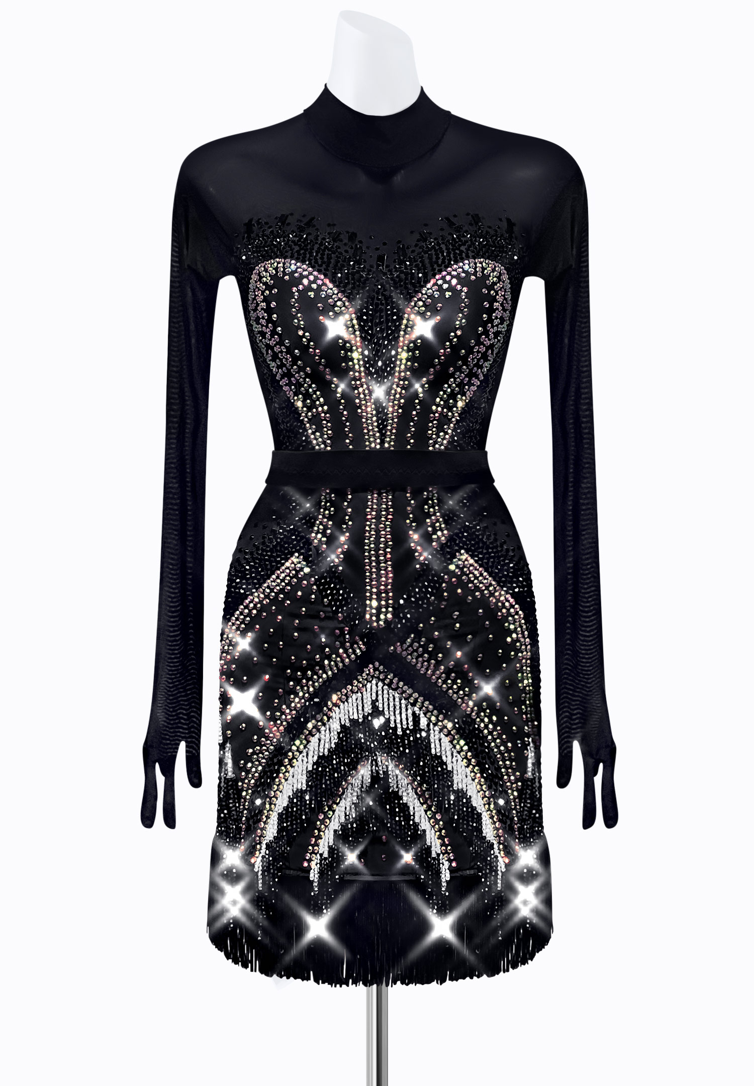 Starry Emotion Latin Dress PR-L215067