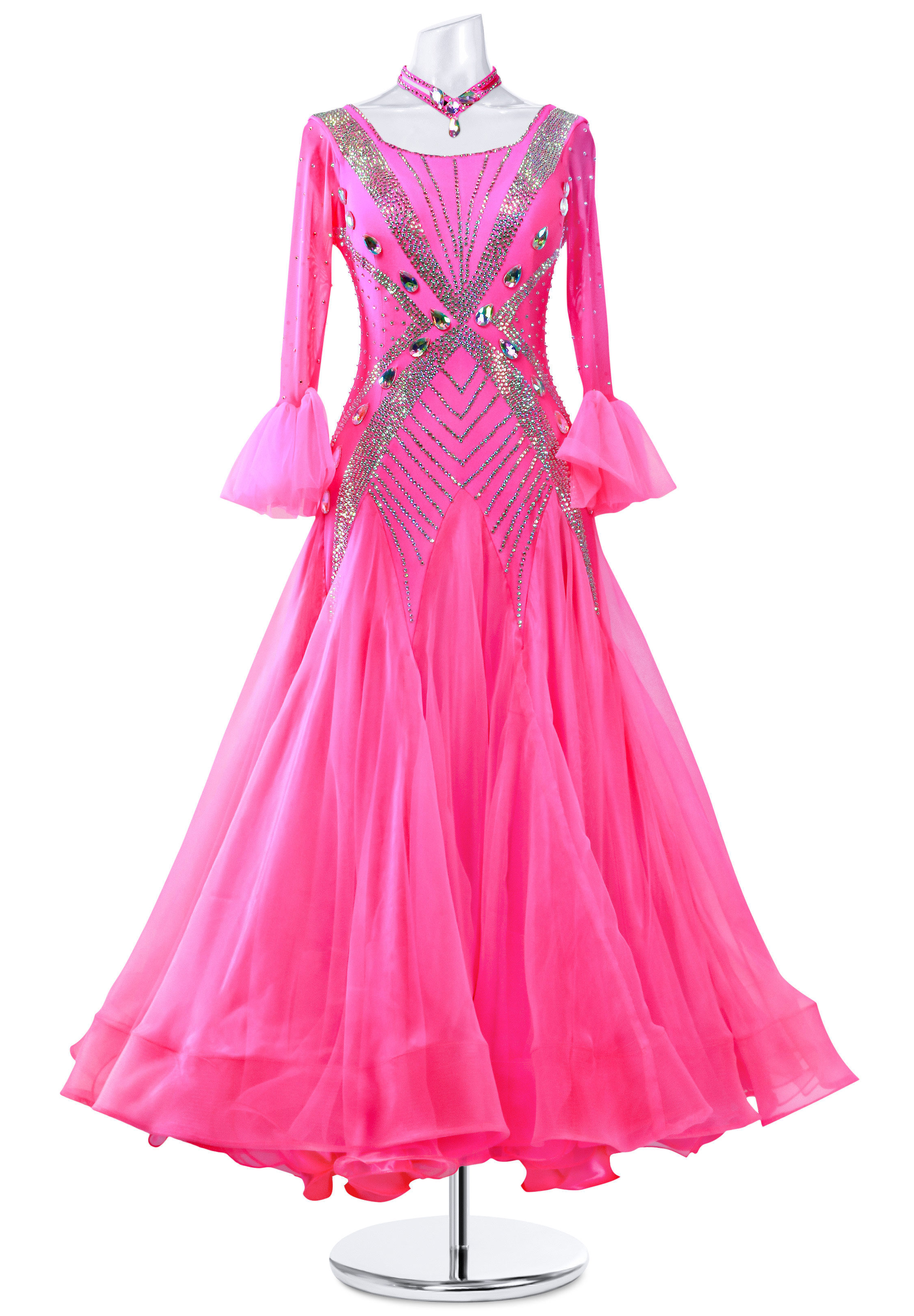 Starstruck Studded Ballroom Performance Dress MQ-B223