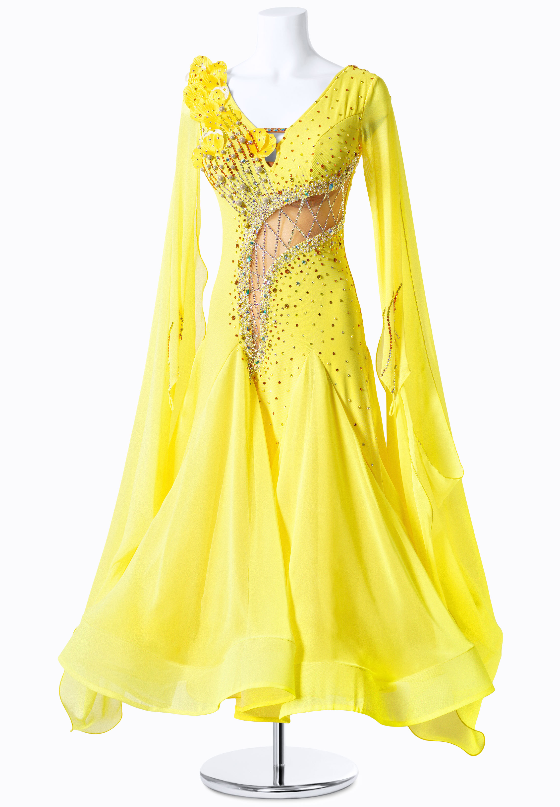Sunshine Belle Cutout Ballroom Gown MF-B0054
