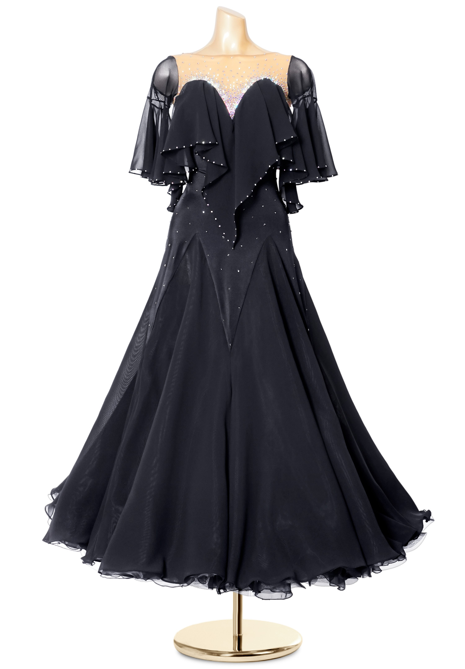 Swingy Sweetheart American Smooth Dance Dress PC-WB19058