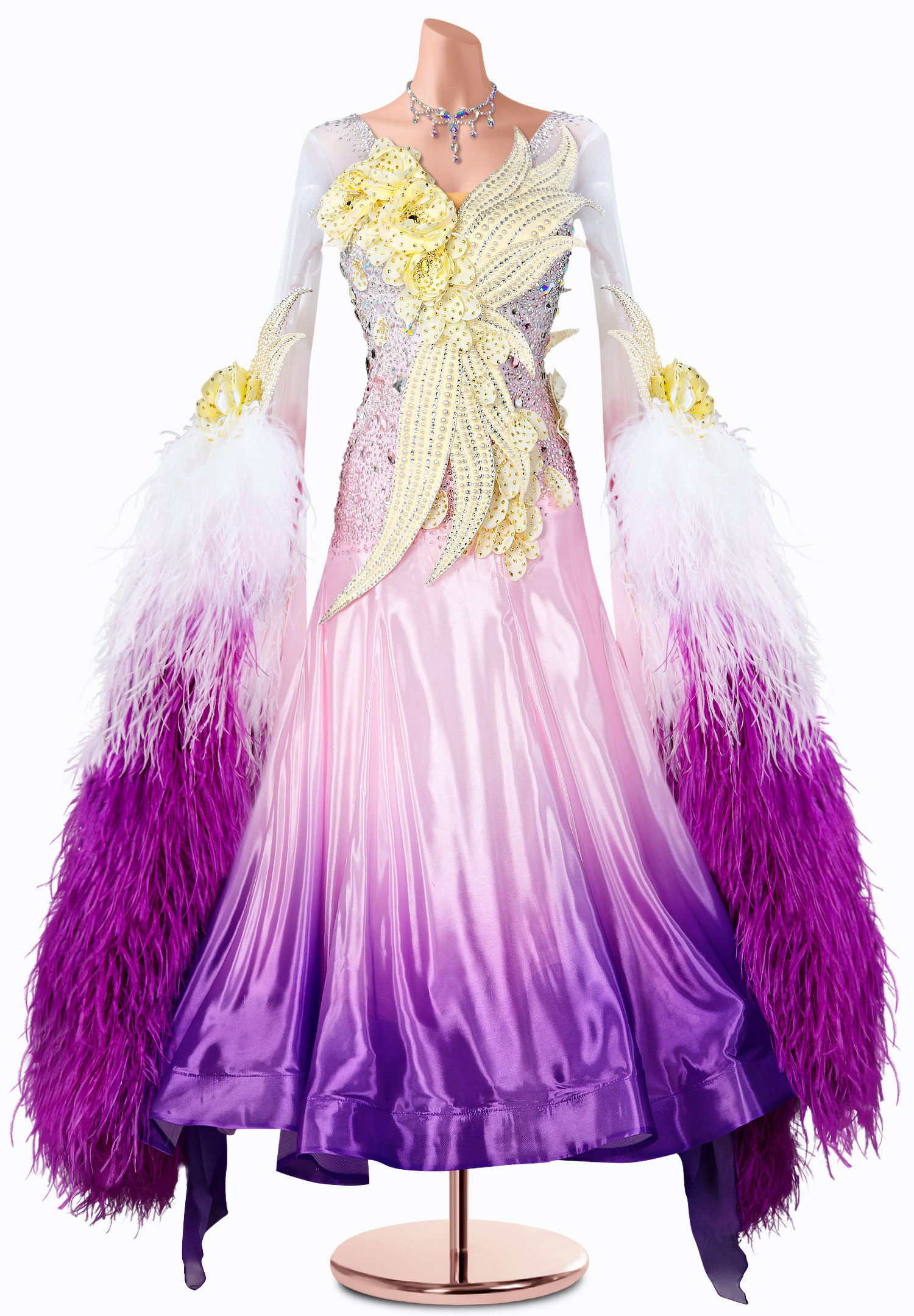 Twilight Petal Ballroom Gown TID-BM1310