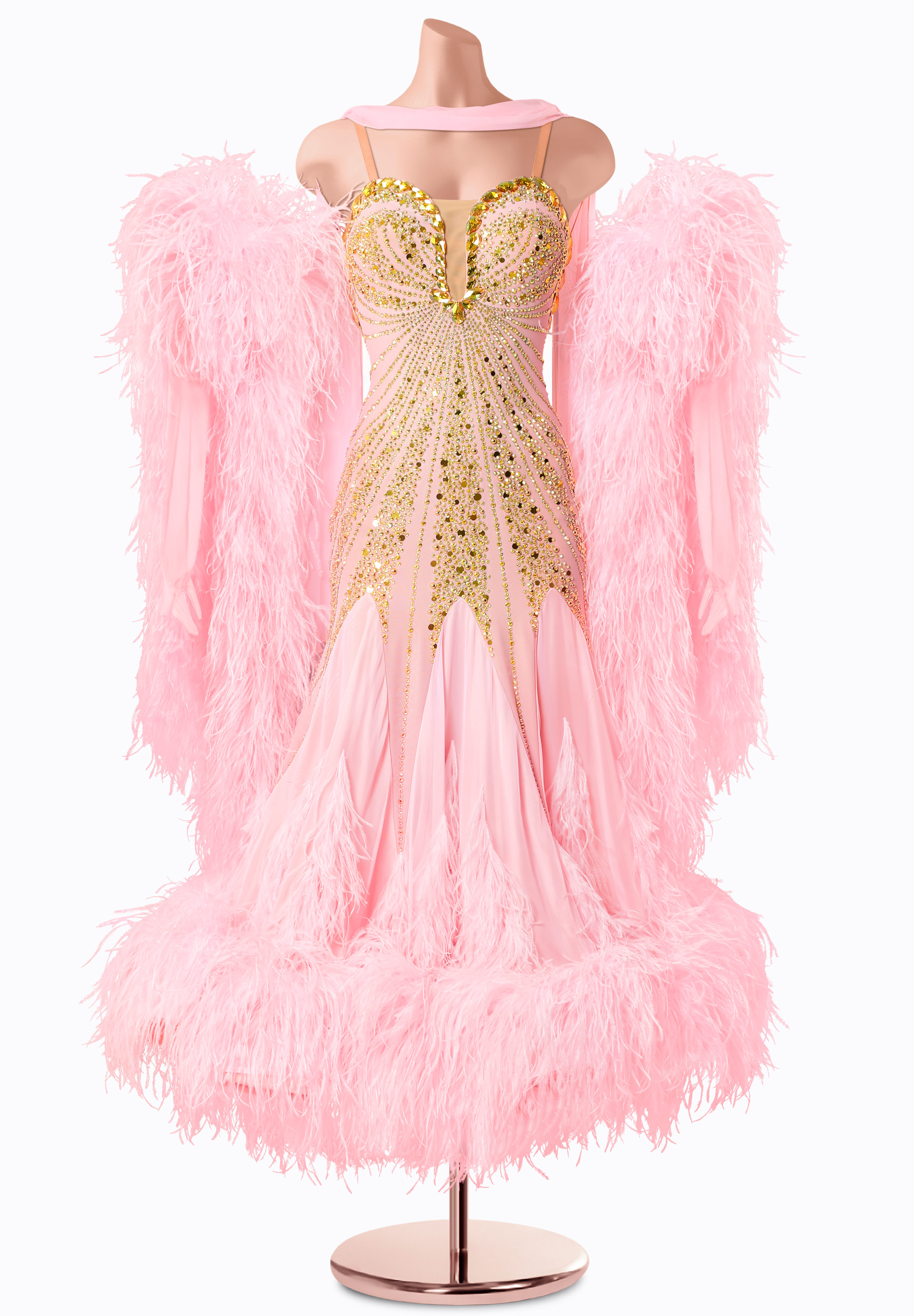 Sweet Radiance Ballroom Gown TID-BM1332