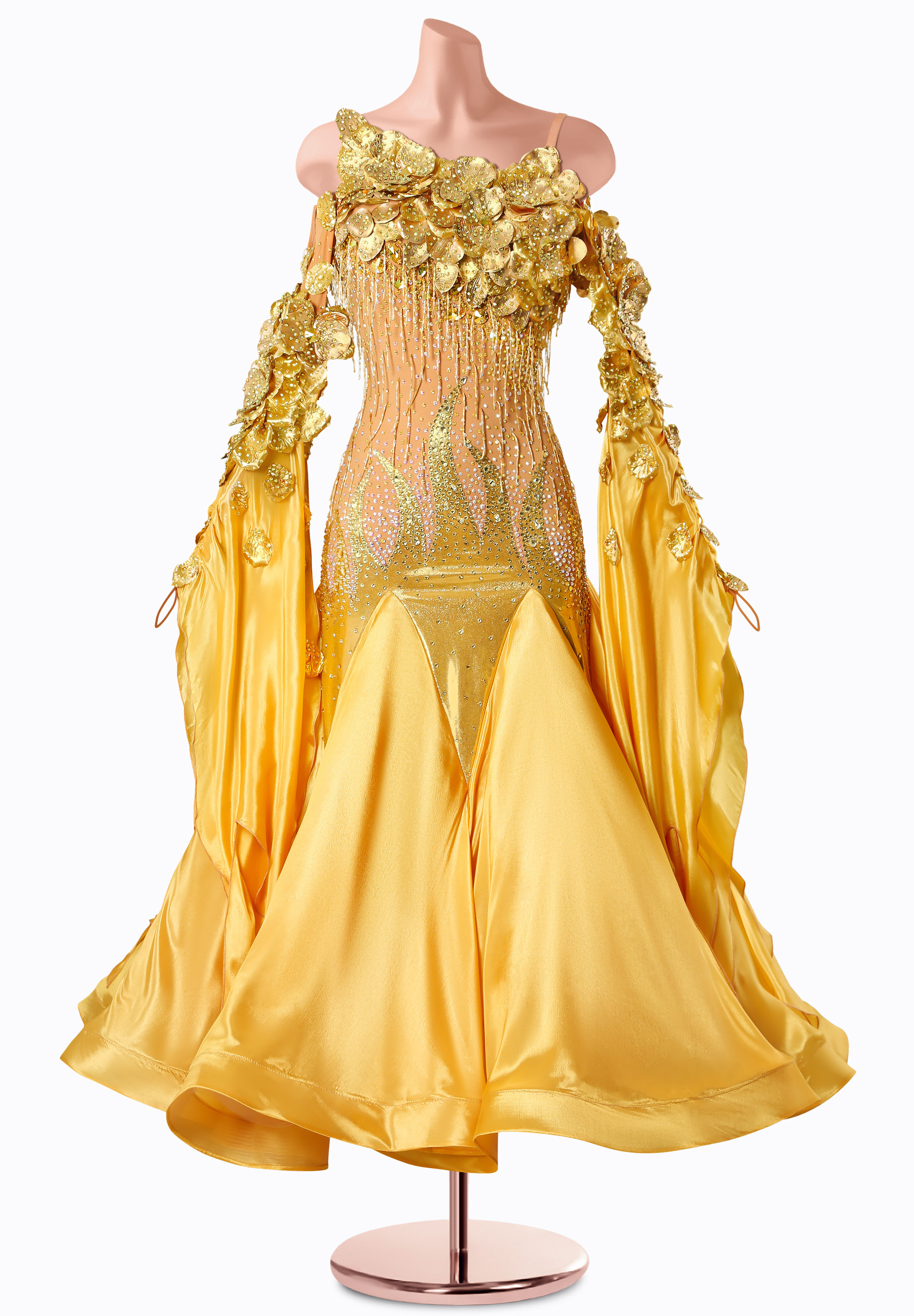 Gilded Charm Ballroom Gown TID-BM1349
