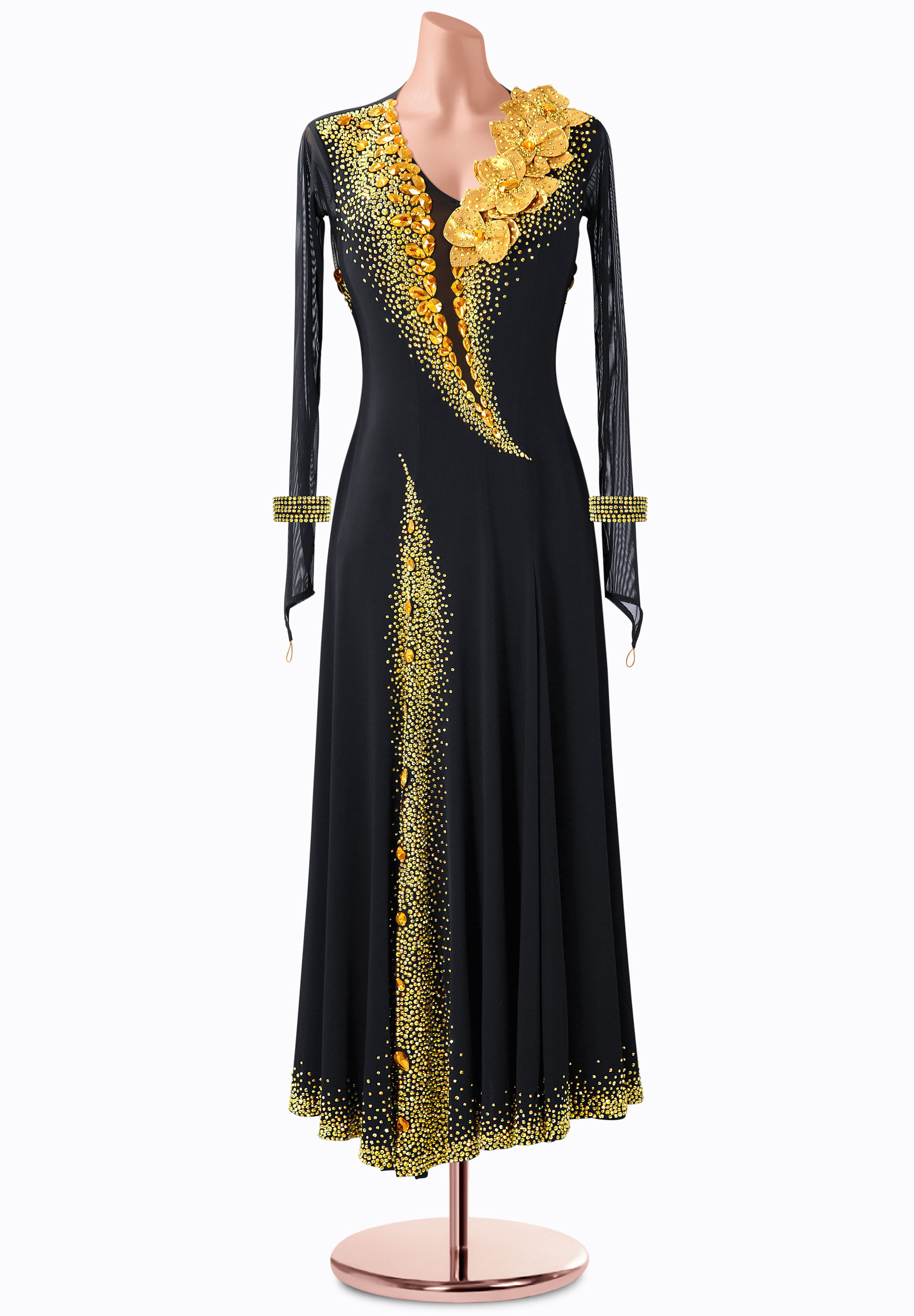 Noir Spark Smooth Gown TID-SM1442