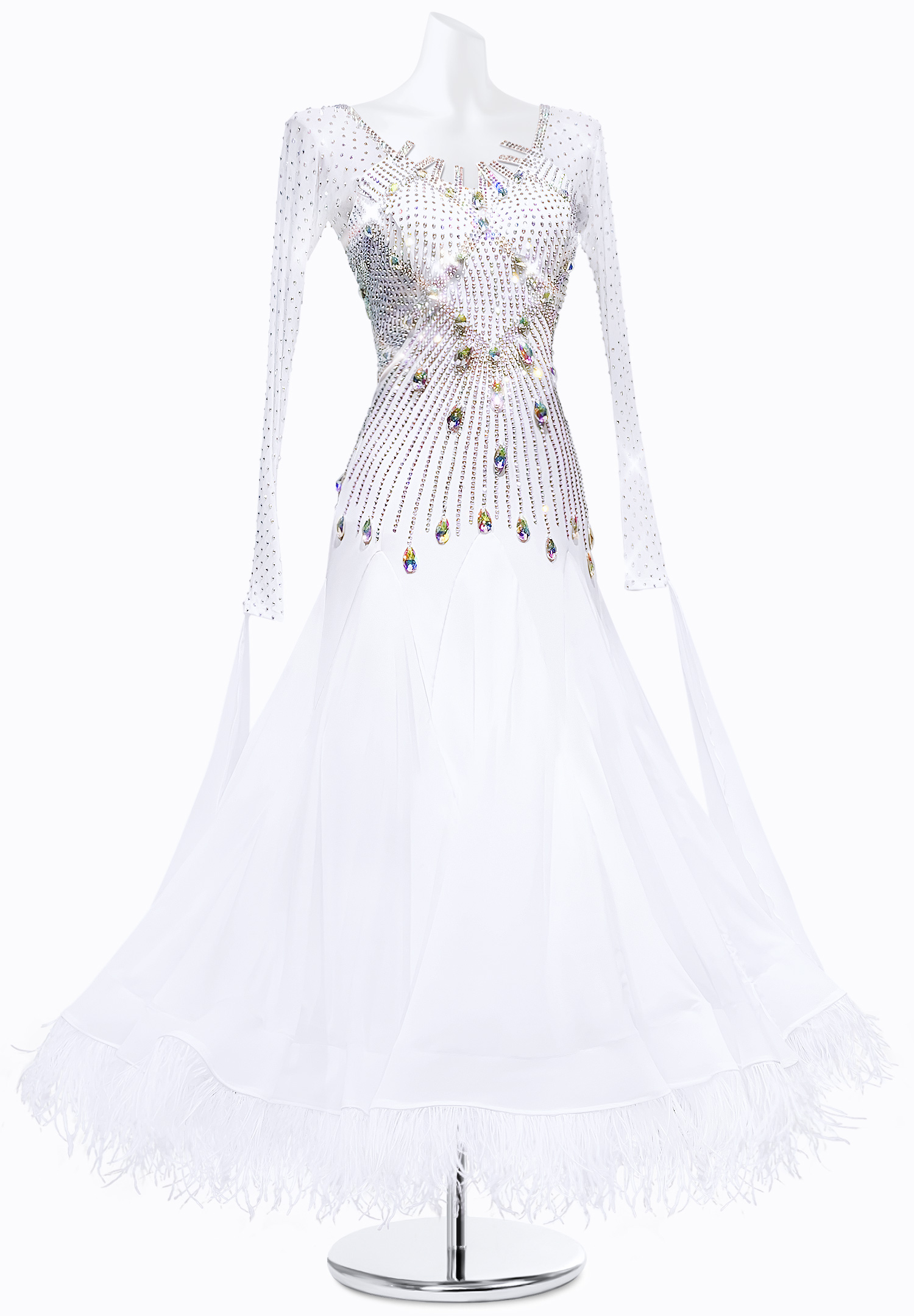 Timeless Teardrop Ballroom Gown PR-B210012