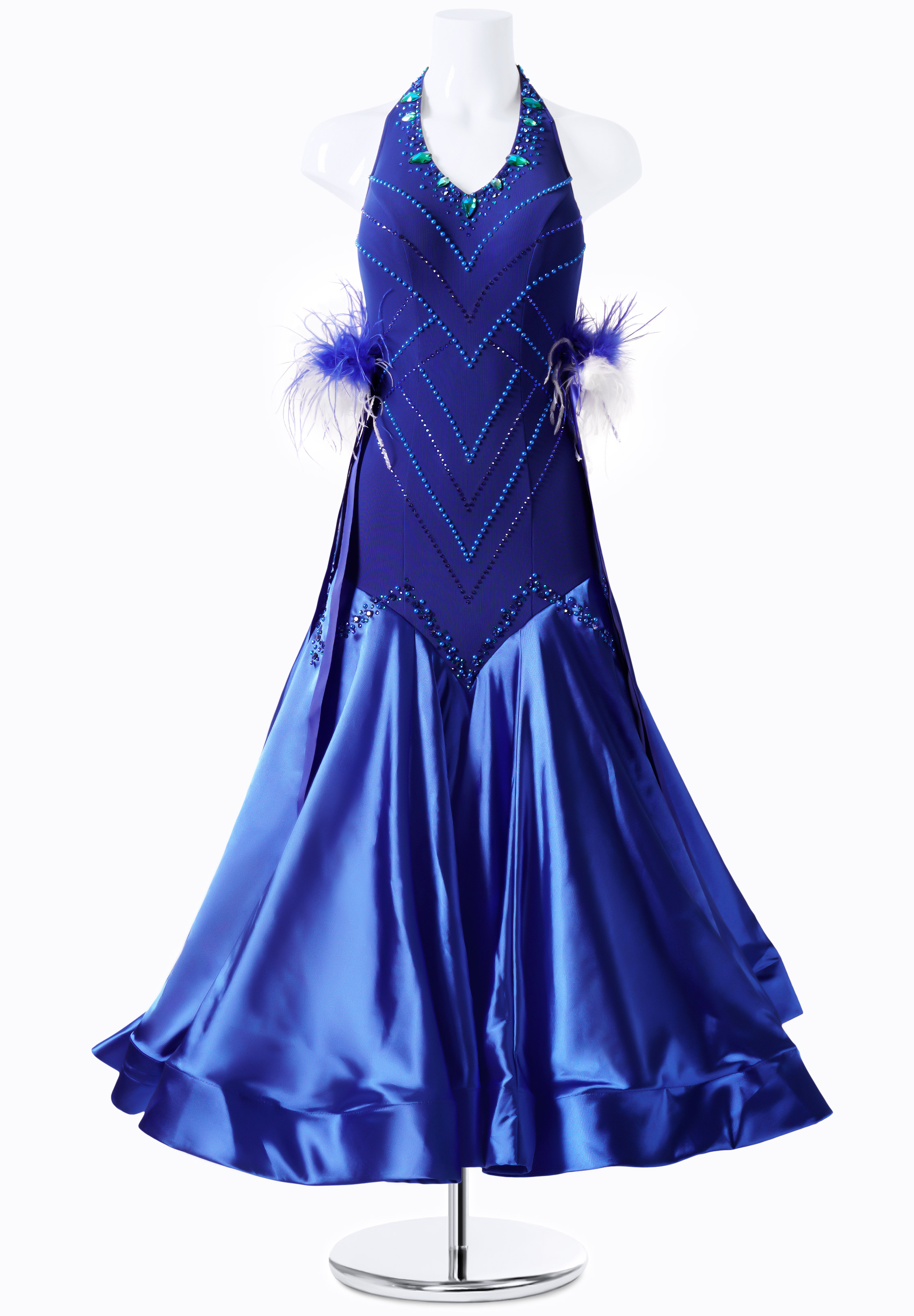 Tranquil Cove Ballroom Evening Dress MF-B0156