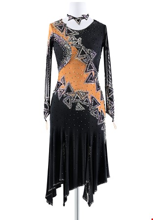 Trinity Crystal Latin Dress NZR23211