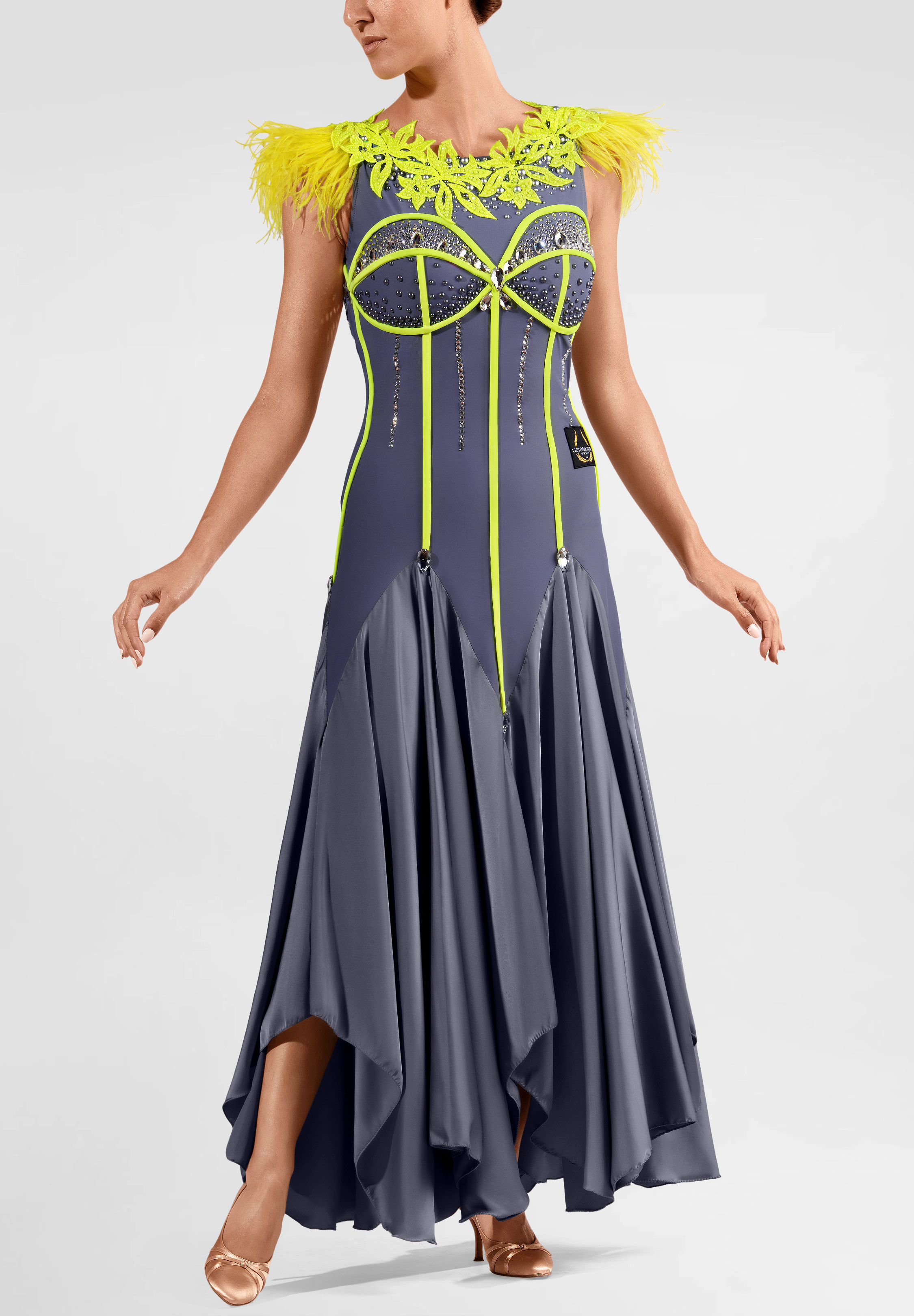 Sunlit Mist Smooth Dress VB-S25017