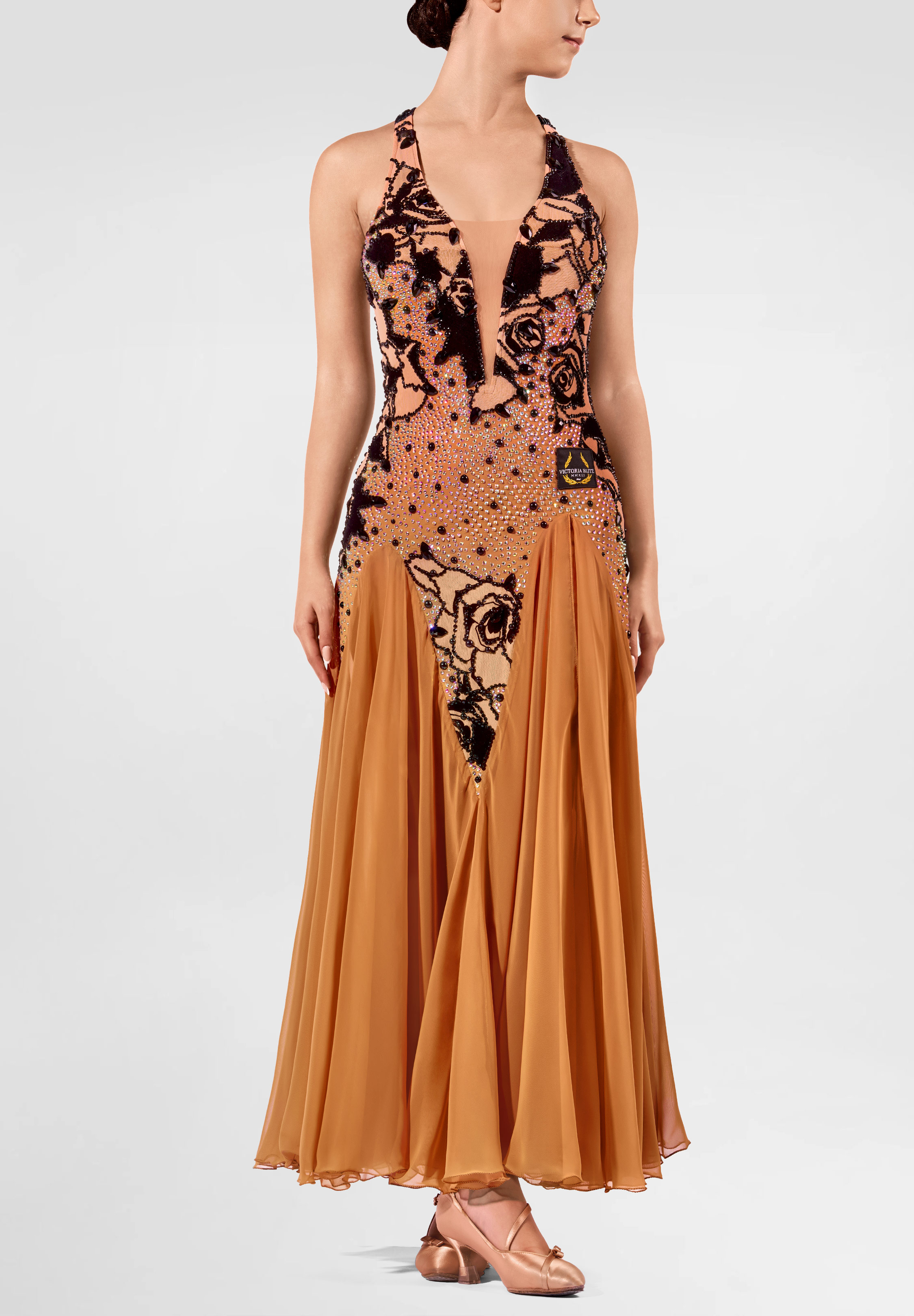 Sandy Rose Smooth Dress VB-S25028