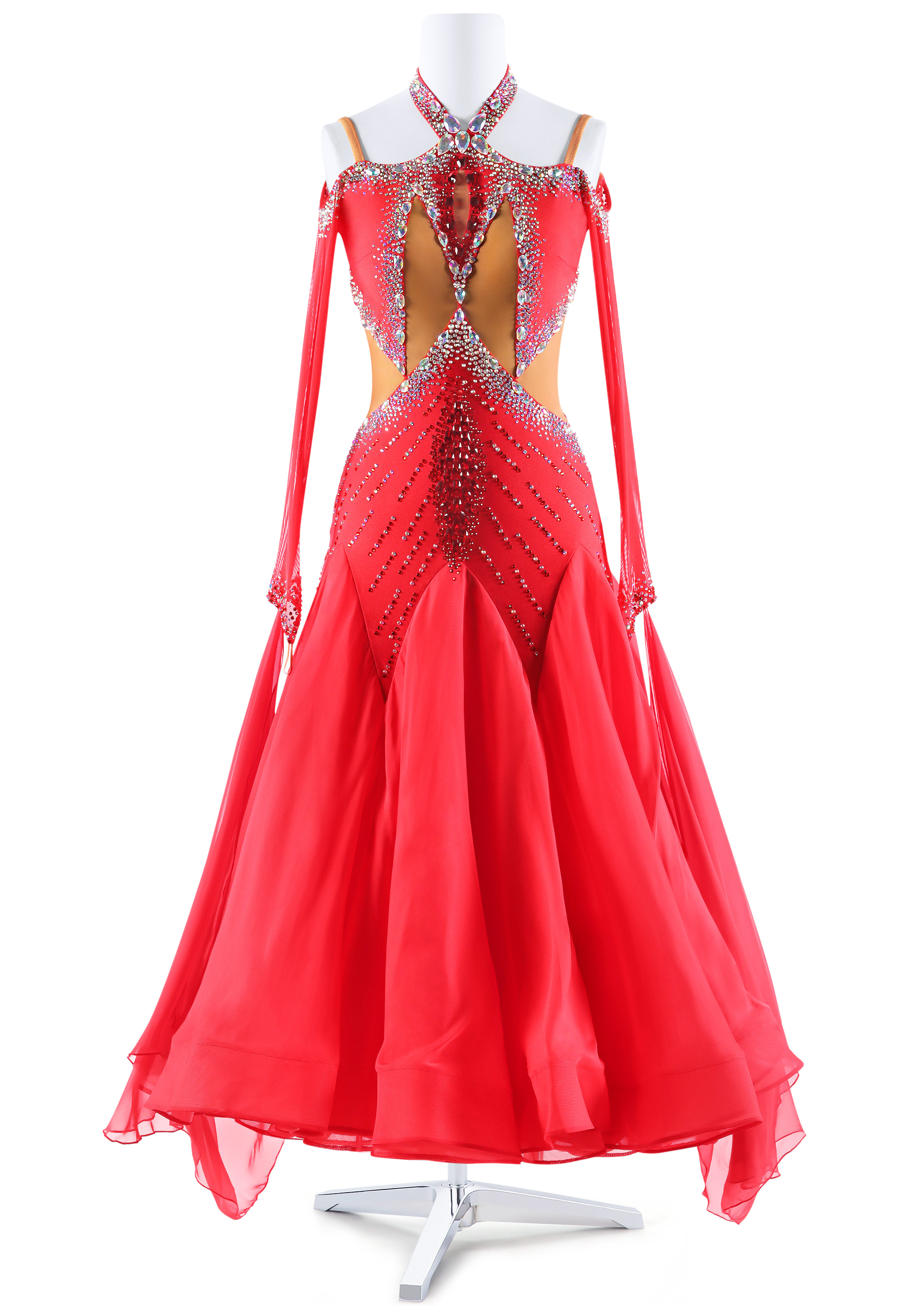 Valentine CutOut Ballroom Gown BA-VSB020