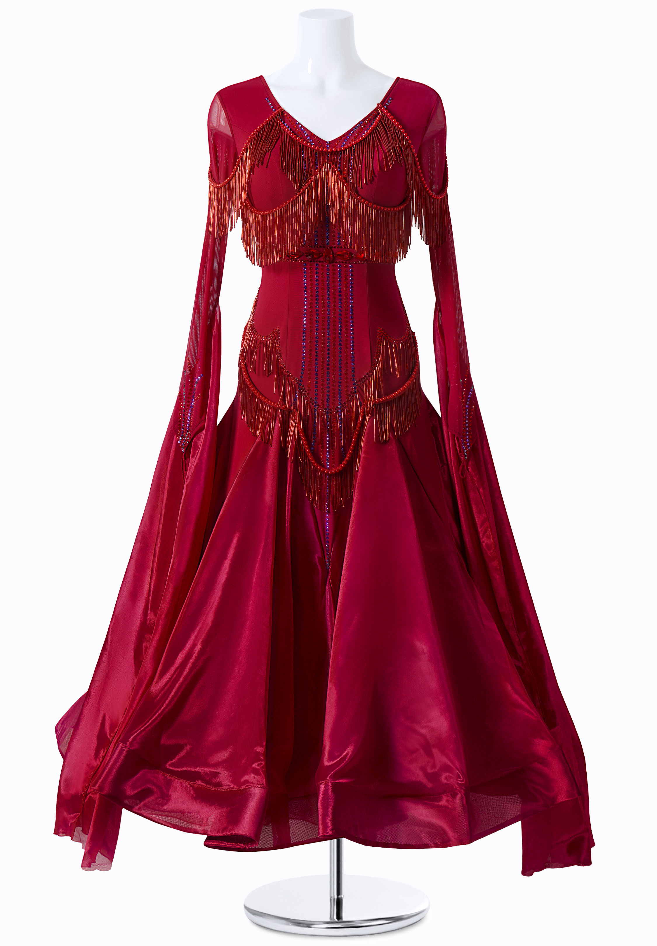 Valentine Fringe Ballroom Costume MF-B0175