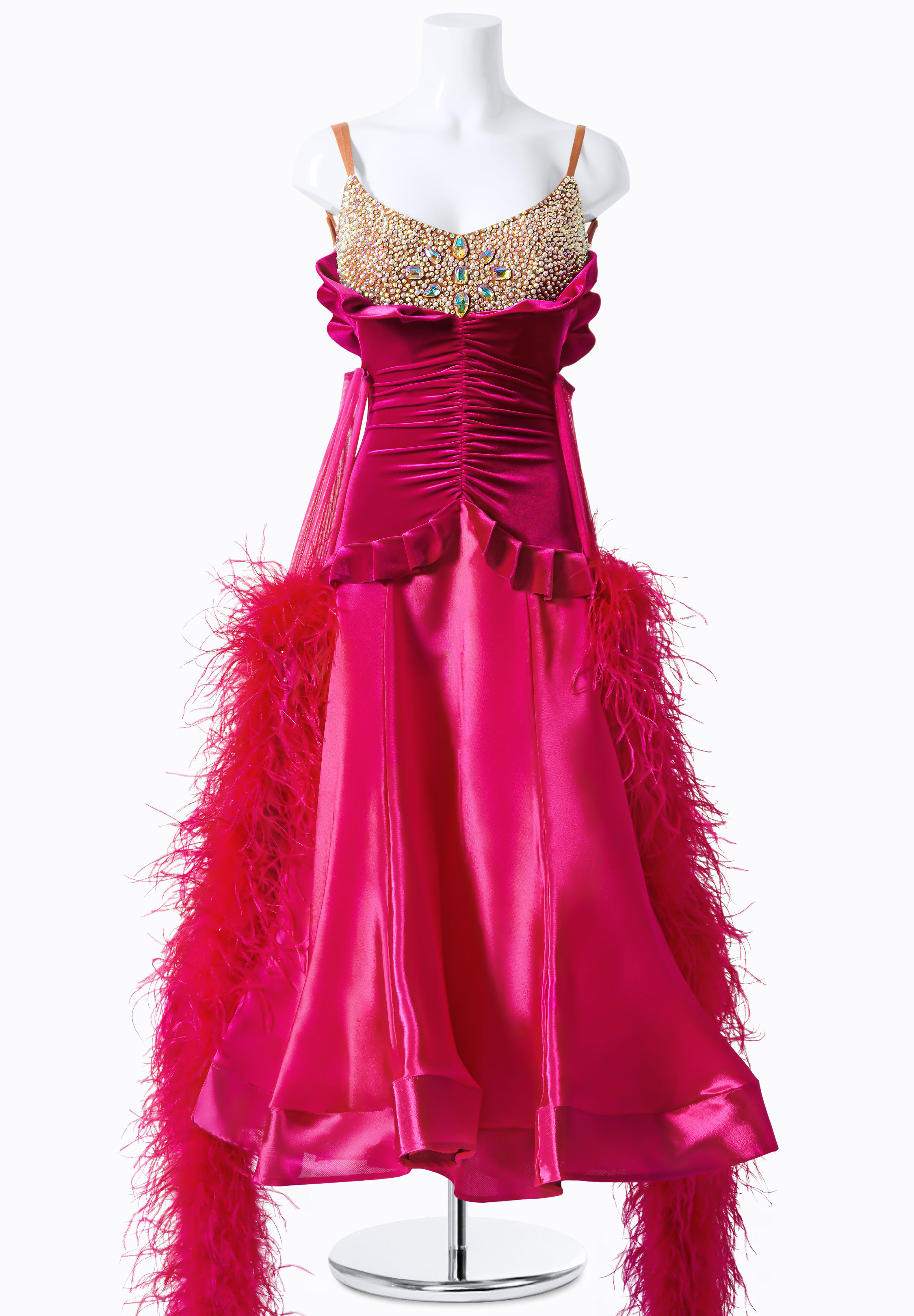 Velvet Amour Ballroom Gown MF-B0193