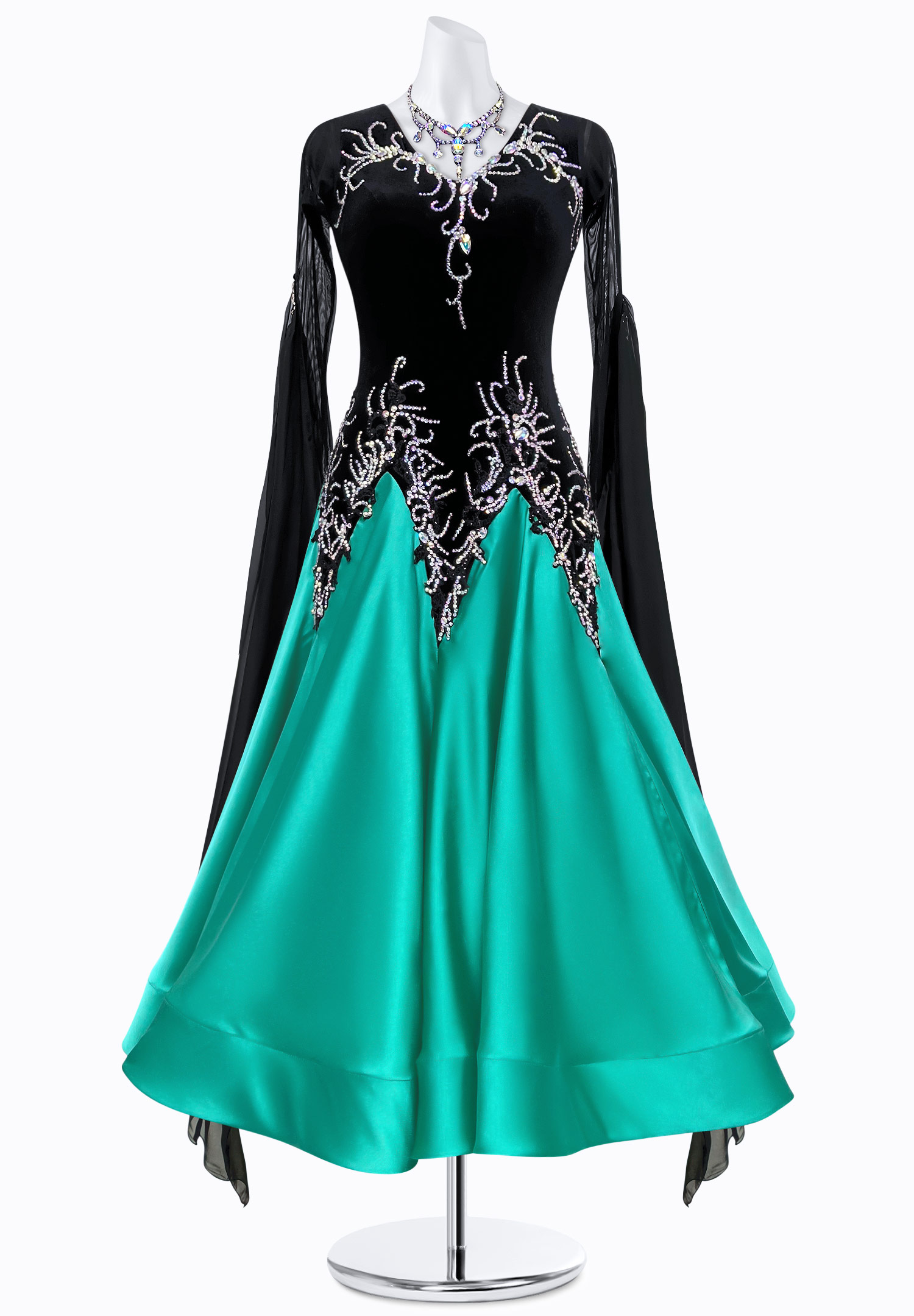 Velvet Phantom Ballroom Gown PR-B250077