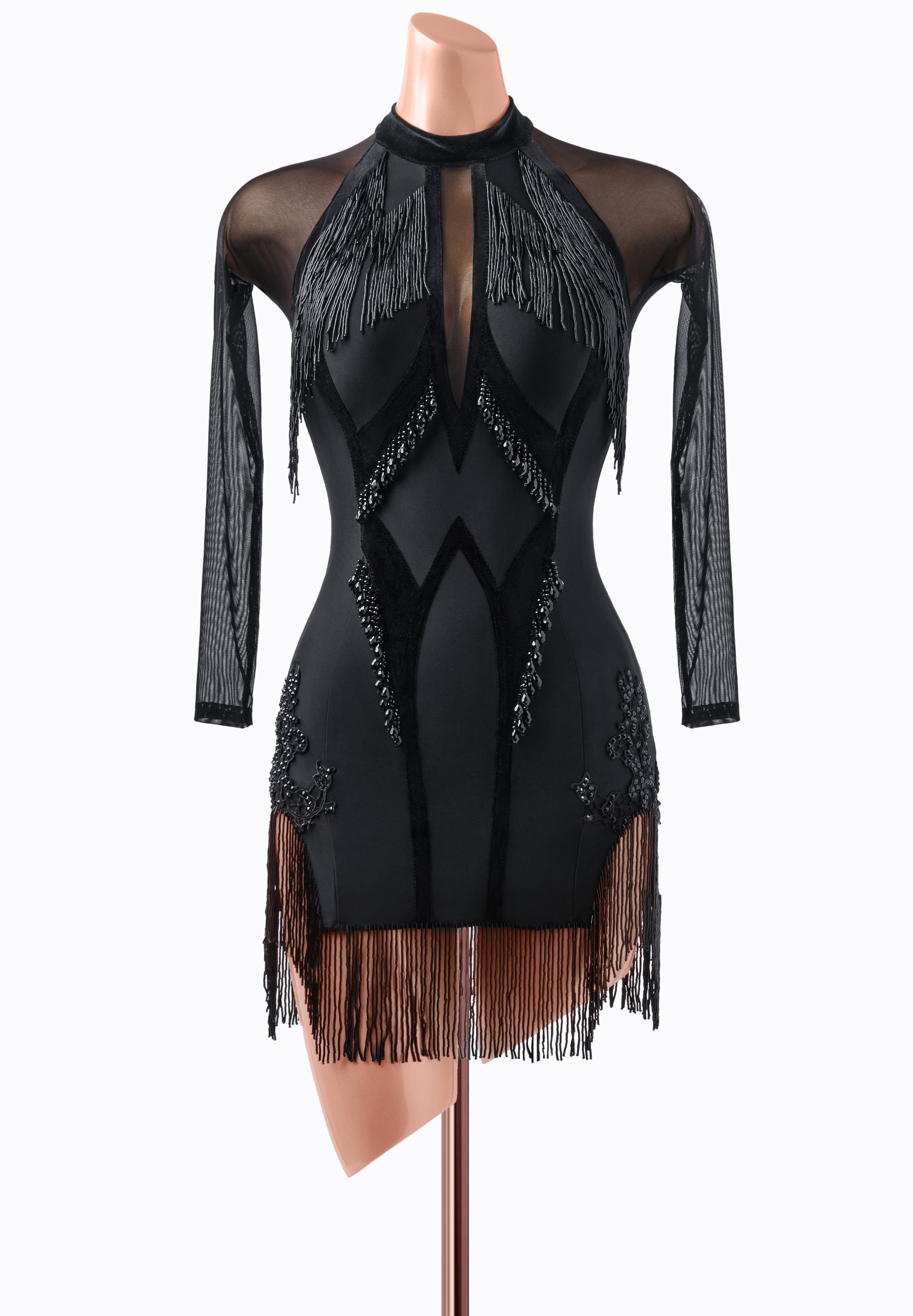 Velvet Widow Latin Dress JT-L2267A