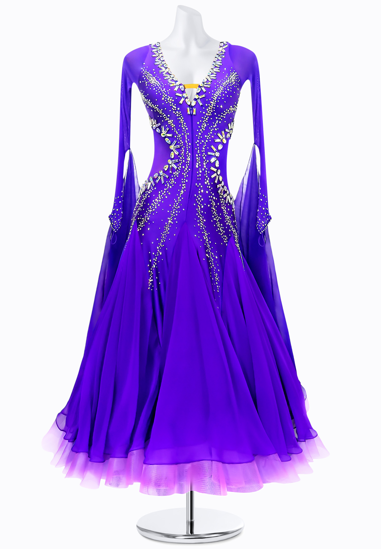 Violet Crush Ballroom Gown AM-B3312