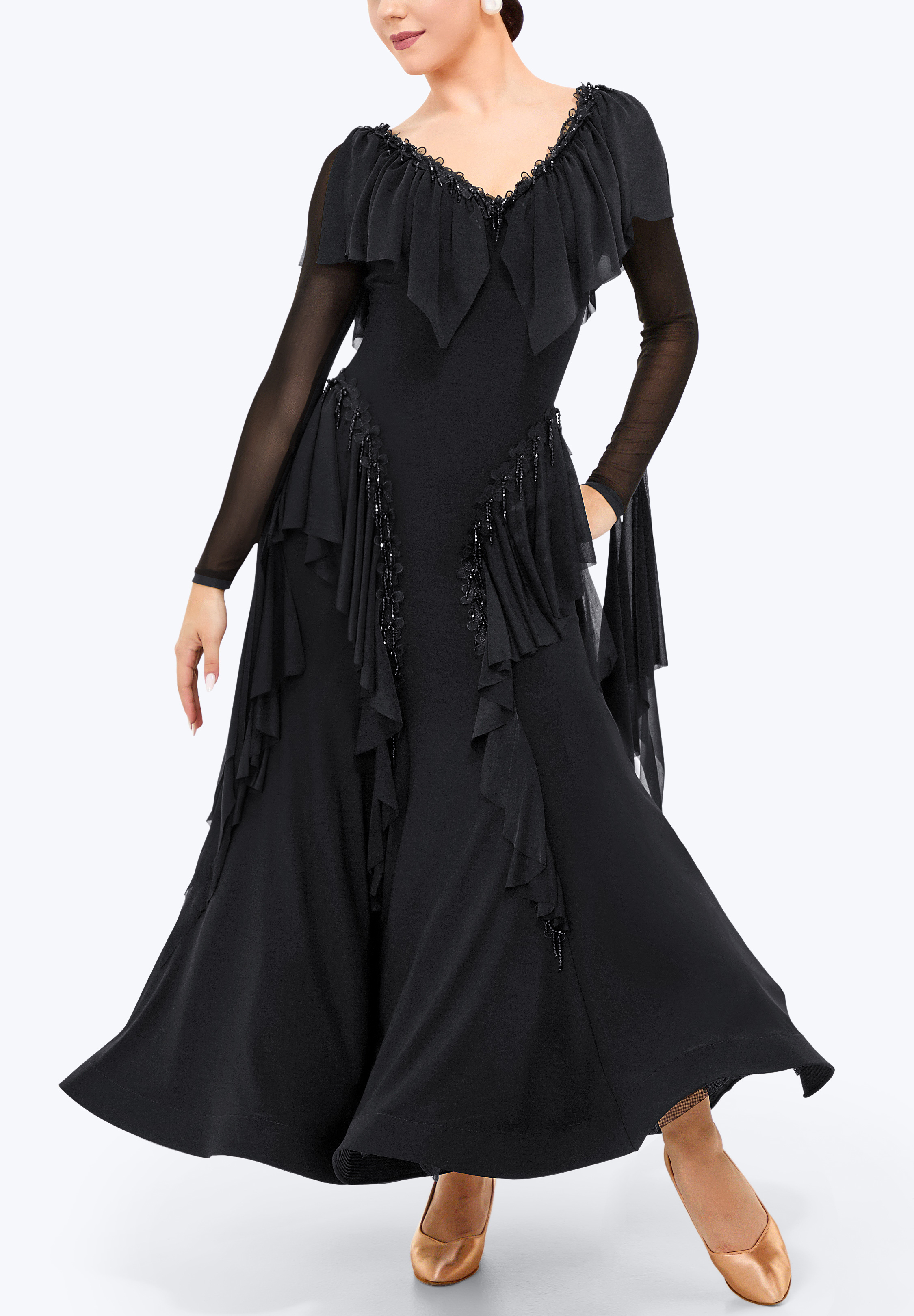 Wicked Cascade Dance Dress TD-SM021