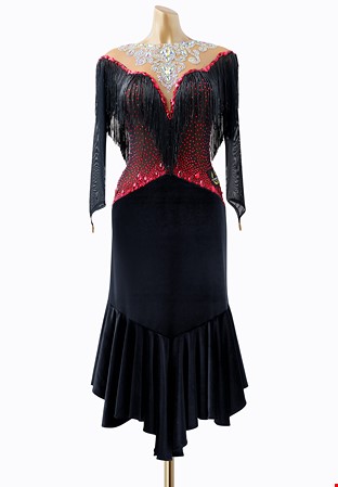 Victoria Blitz Wicked Fringe Latin Dress