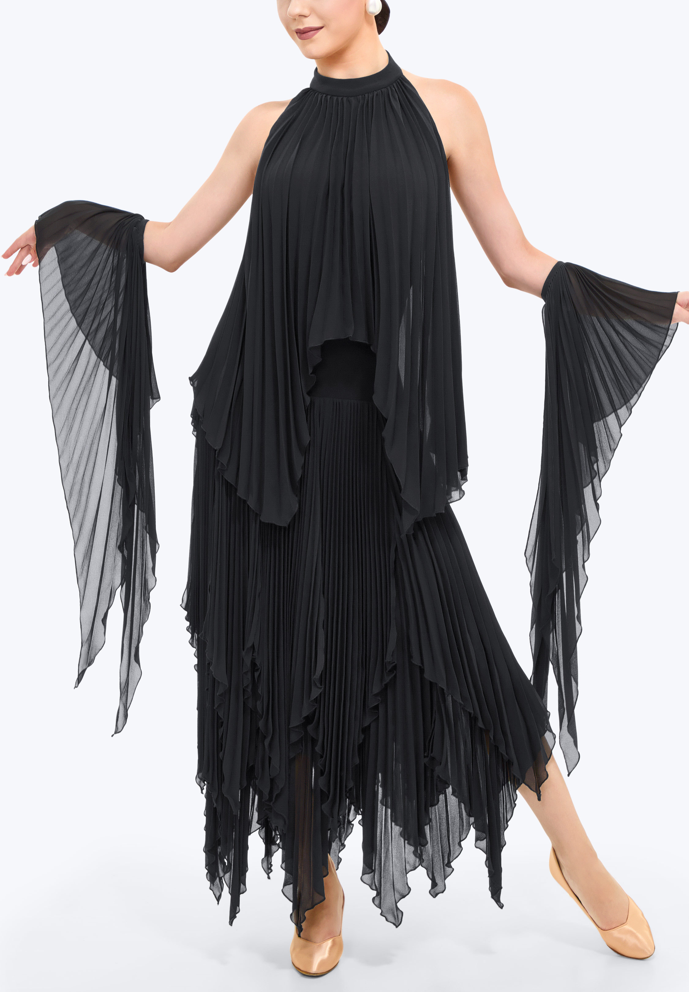 Wicked Pleats Dance Dress TD-SM022