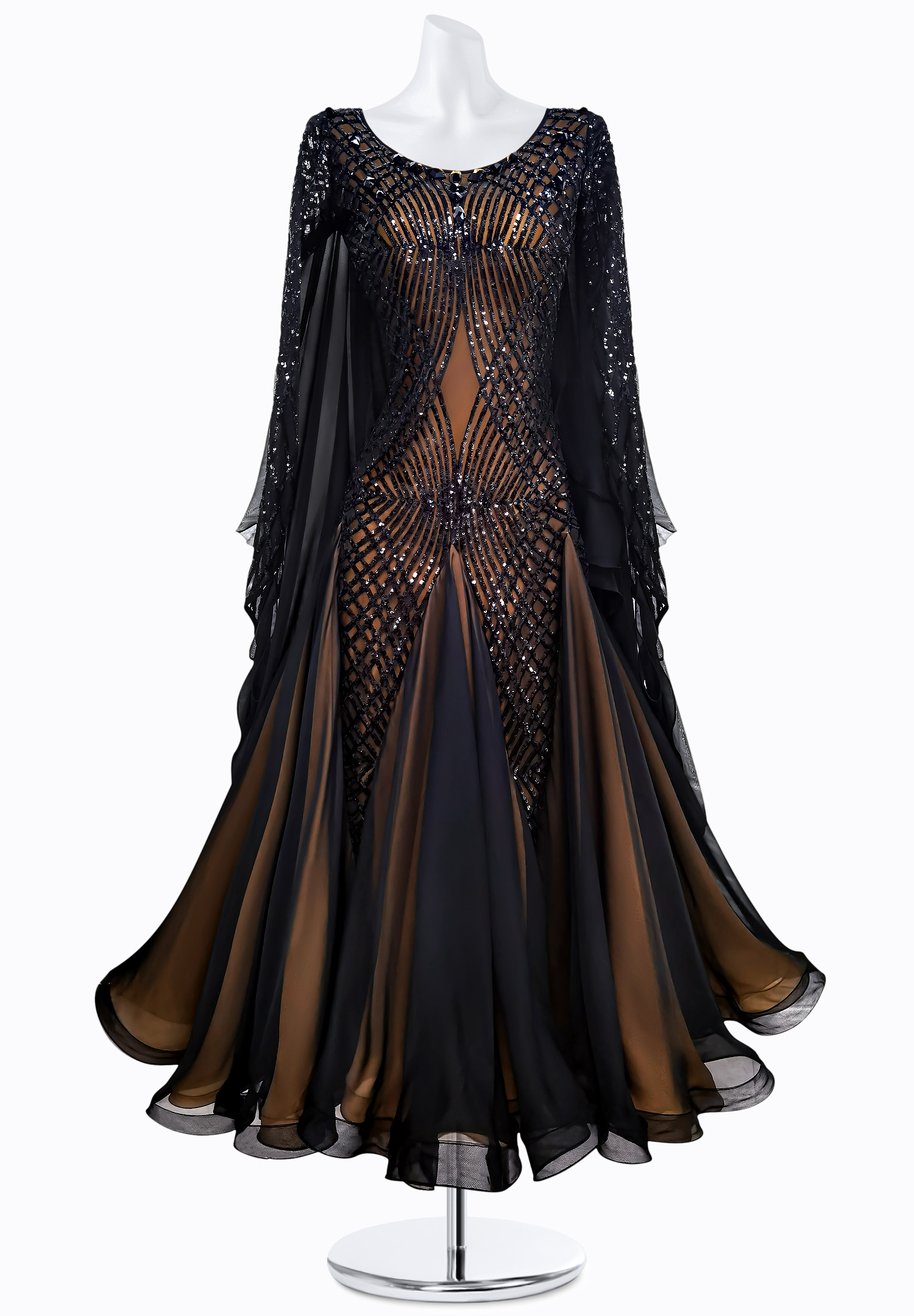 Wicked Sequin Ballroom Gown AM-B3244