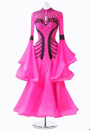 Wicked Widow Ballroom Dance Couture MFB0178