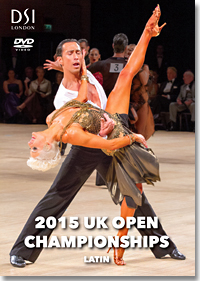 2015 UK Open Dance Championships DVD - Professional Latin & Amateur Latin (2 DVD)