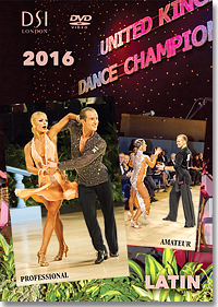 2016 UK Open Dance Championships DVD - Professional & Amateur Latin (2 DVD)
