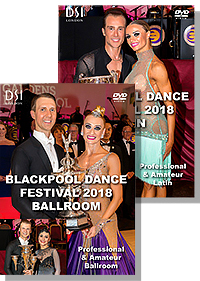 2018 Blackpool Dance Festival DVD / Ballroom & Latin Set (4DVD)