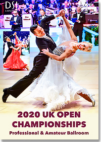 2020 UK Open Dance Championships DVD - Professional & Amateur Ballroom (2 DVD)