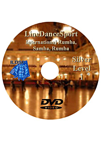 Silver I Line Dancesport International Rumba, American Samba, Rumba DILDSF10