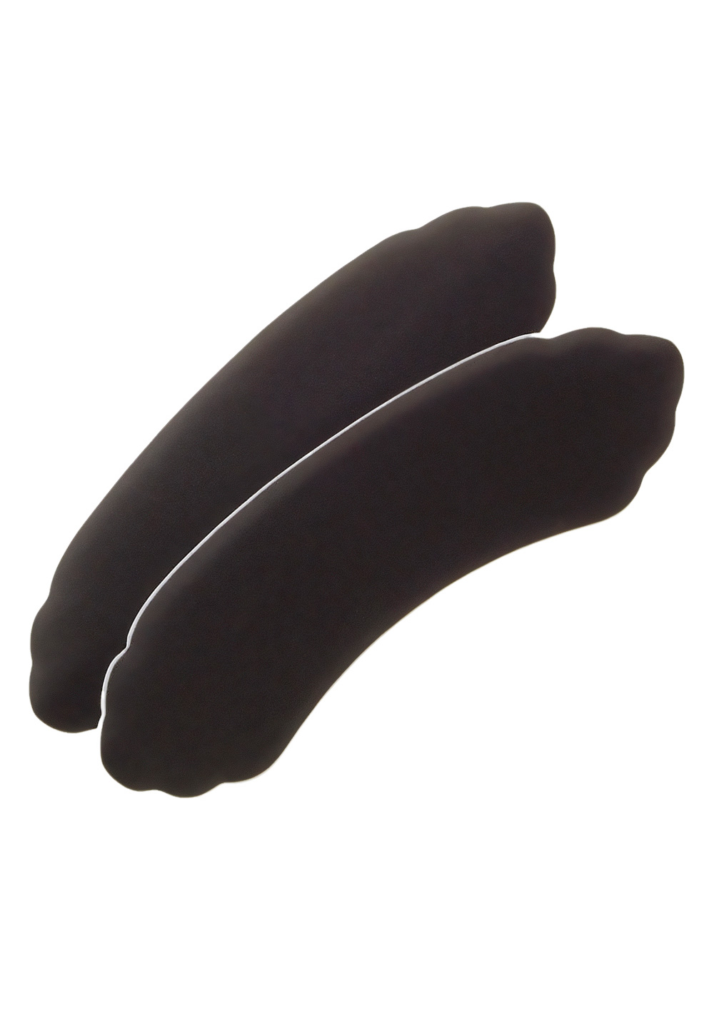 Back of Heel Cushions with Extra Cushion-Black Iris