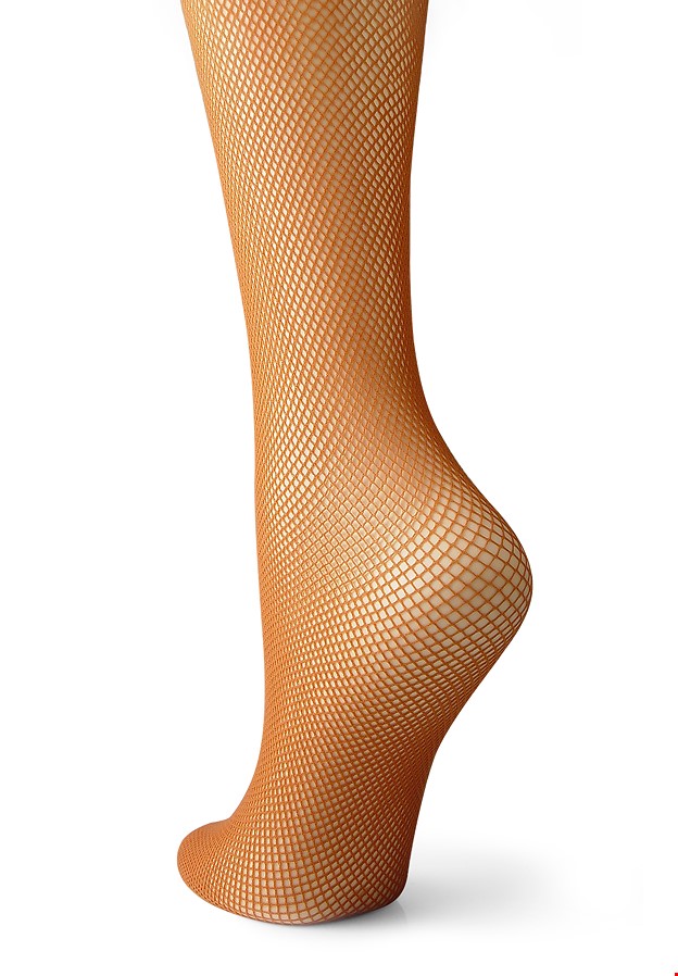 Fishnet and strass dance tights - skin color