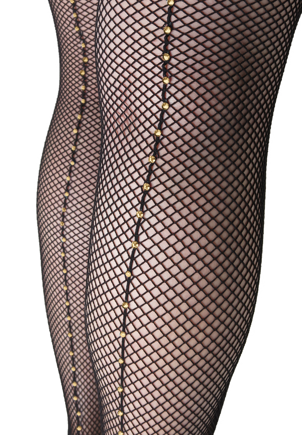 Crystallized Fishnet Tights Swarovski Rhinestones on Capezio Tight Dance Tights