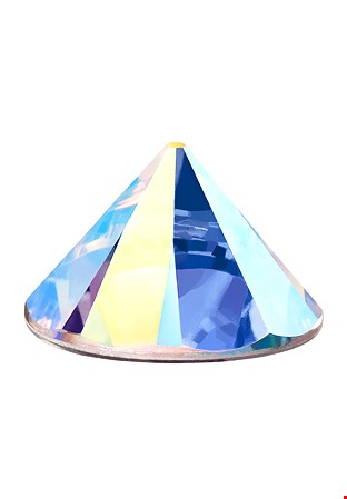 Preciosa Hot Fix Spike Cone MAXIMA(438 11 616)-Crystal AB