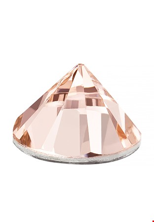 Preciosa Hot Fix Spike Cone MAXIMA(438 11 616)-Light Peach