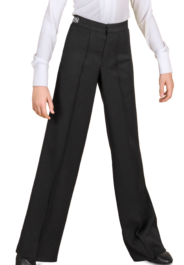 DSI Juvenile Plain Trousers 1070-Black Gabardine